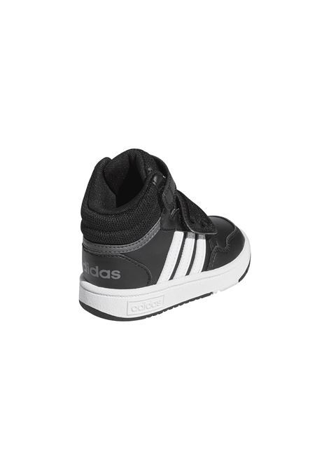 SCARPE HOOPS MID 3.0 NERO INFANT ADIDAS CORE | Sneakers | GW0408-